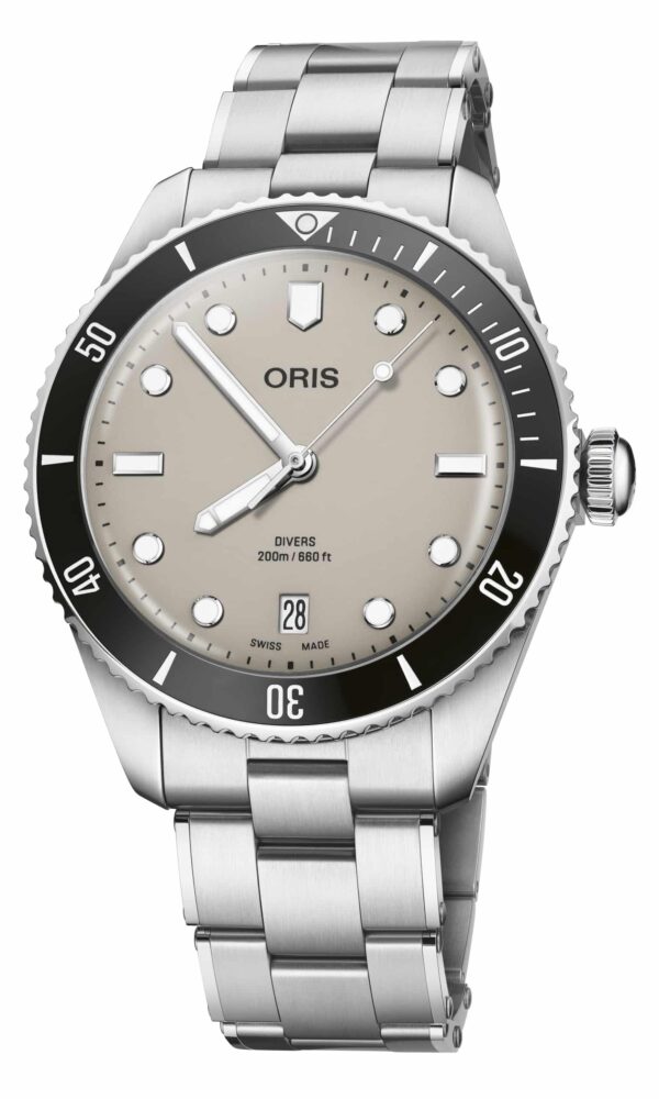 Montre Divers Date cadrant brun Oris Dumas Horlogerie Avignon