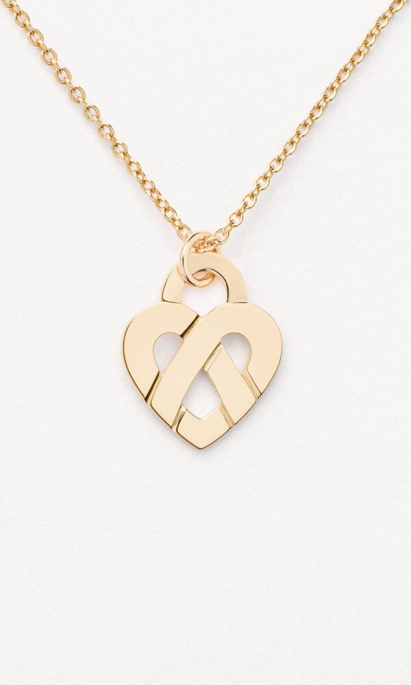 PENDENTIF COEUR ENTRELACE - POIRAY PARIS