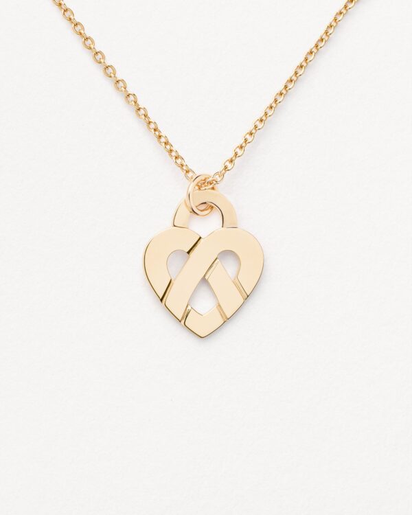 PENDENTIF COEUR ENTRELACE - POIRAY PARIS