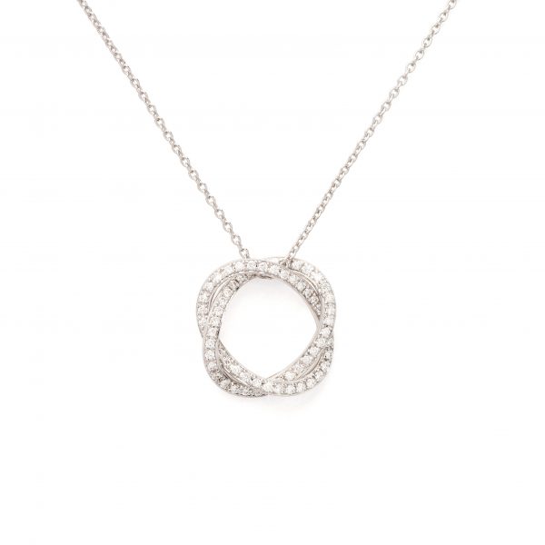 COLLIER TRESSE DIAMANTS - POIRAY
