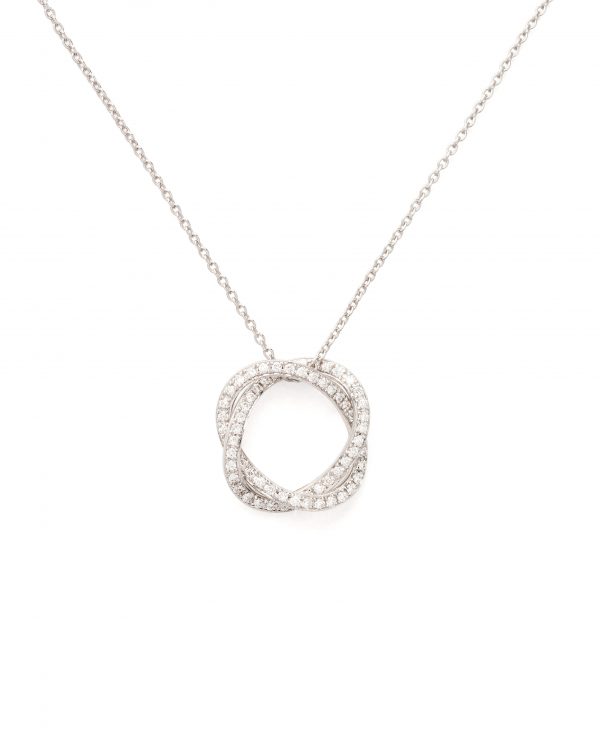 COLLIER TRESSE DIAMANTS - POIRAY