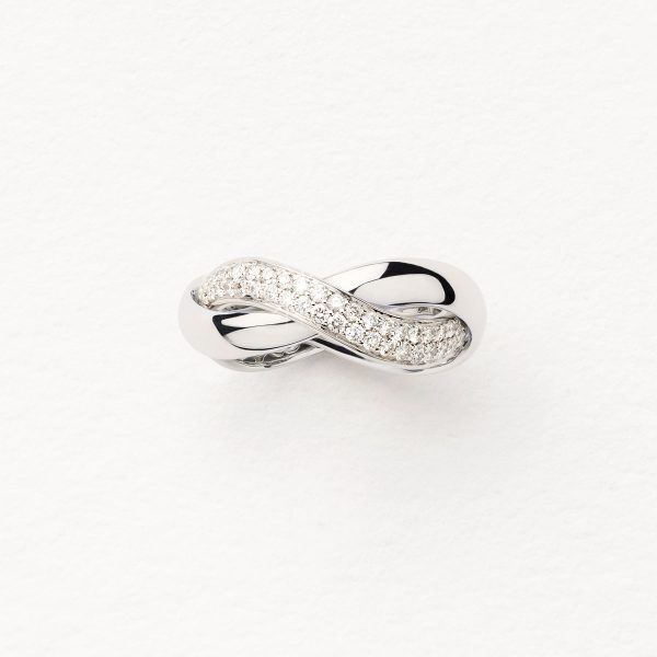 bague femme poiray or diamants avignon 451110-MM
