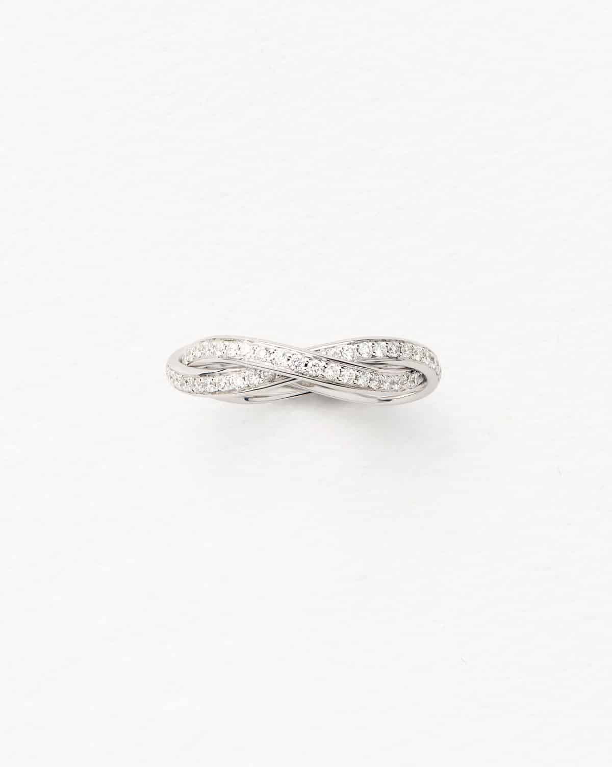 bague femme poiray or diamants avignon 451111-PM