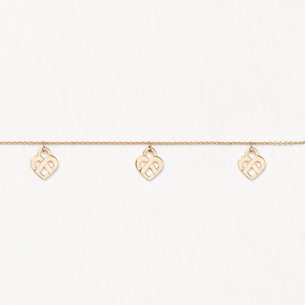 BRACELET CŒUR ENTRELACÉ - POIRAY
