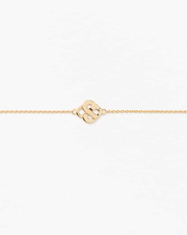 BRACELET CŒUR ENTRELACÉ - POIRAY