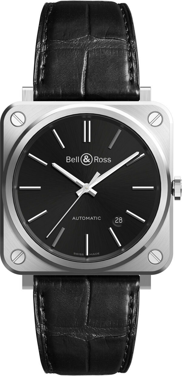 MONTRE BR S-92 BLACK STEEL - BELL & ROSS