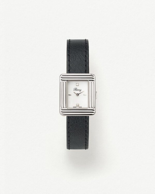 Montre Ma Première Mini Acier 2 Index Diamants - Poiray
