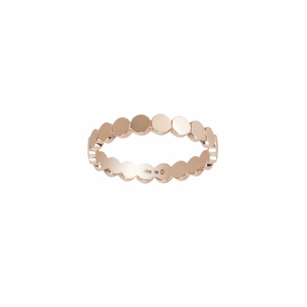 Alliance Femme Déclaration Or Rose - Ofee.