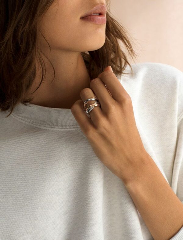 BAGUE TRESSE - POIRAY