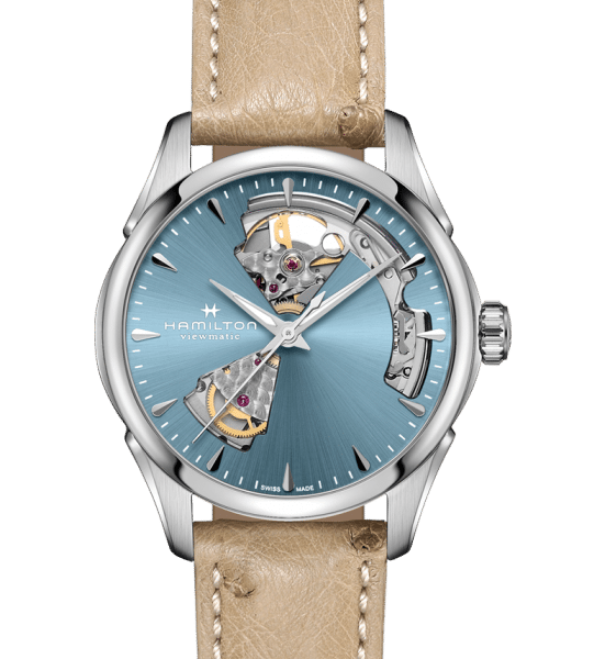 MONTRE JAZZMASTER OPEN HEART LADY AUTO - HAMILTON