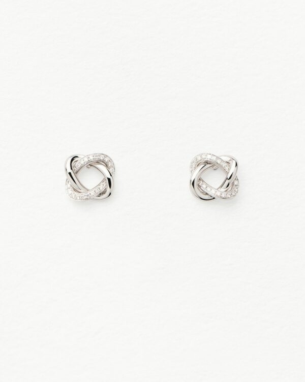 BOUCLES D'OREILLES TRESSE - POIRAY PARIS