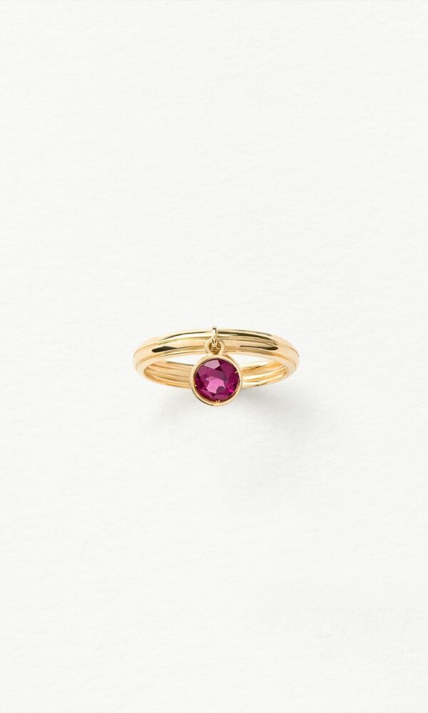 BAGUE LOLITA RHODOLITE - POIRAY PARIS