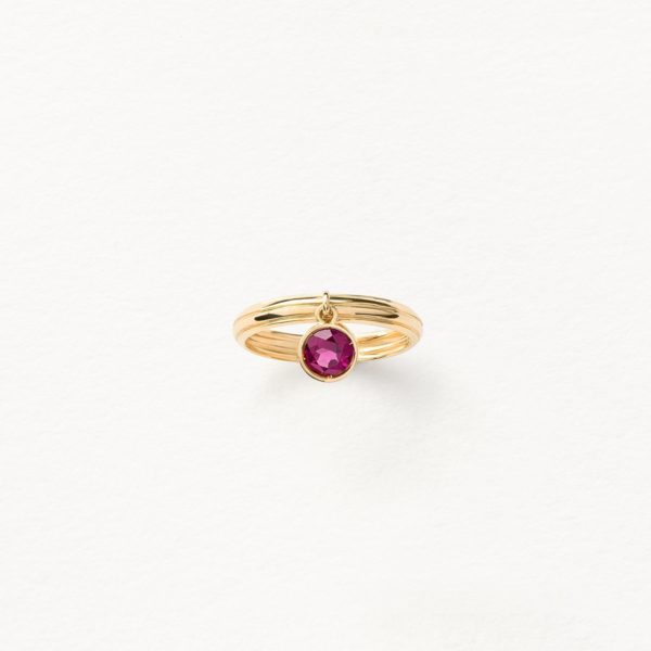 BAGUE LOLITA RHODOLITE - POIRAY PARIS