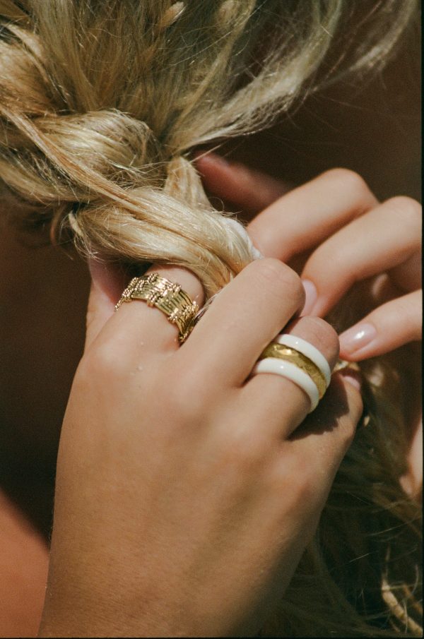 BAGUE NAZCA IVOIRE - AURELIE BIDERMANN