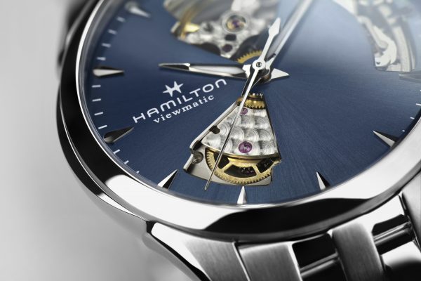MONTRE Jazzmaster Open Heart Lady Auto - HAMILTON