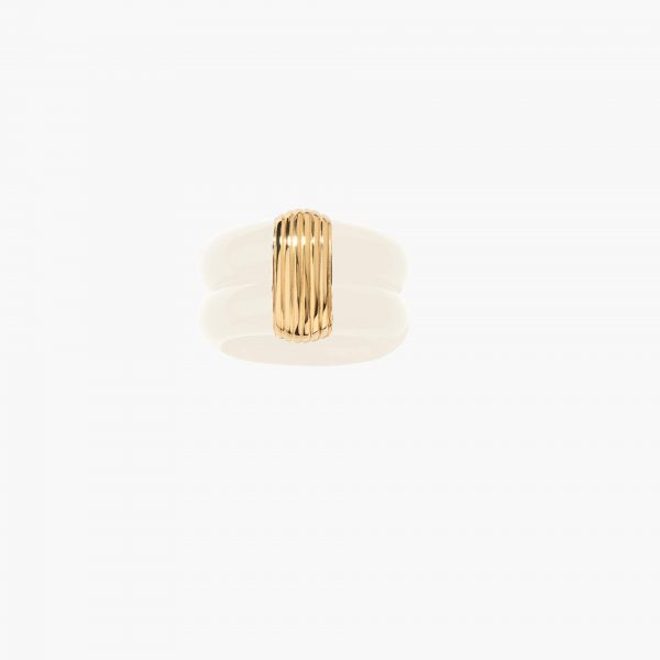 BAGUE KATT IVOIRE - AURELIE BIDERMANN