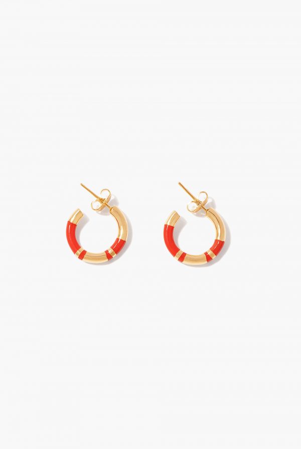 MINI CRÉOLES POSITANO CORAIL - AURELIE BIDERMANN