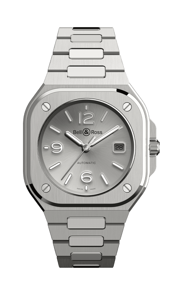 MONTRE BR 05 GREY STEEL - BELL& ROSS