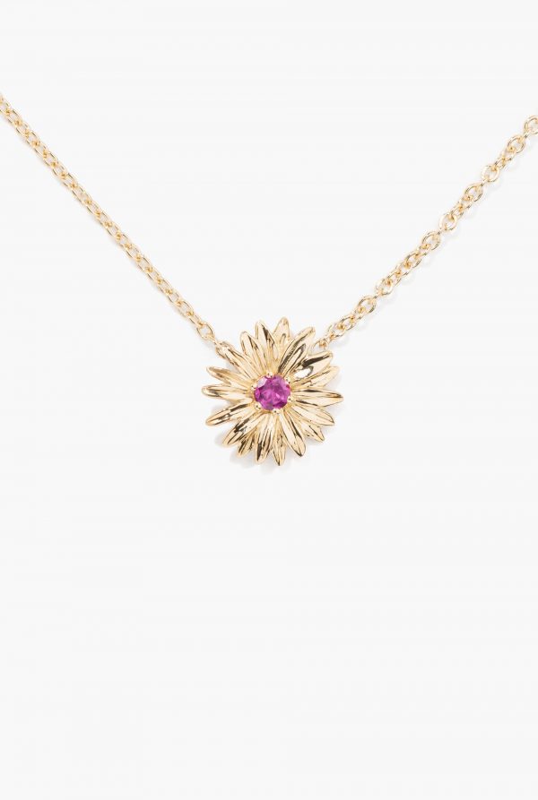 COLLIER BOUQUET GRENAT RHODOLITE - Aurélie Bidermann