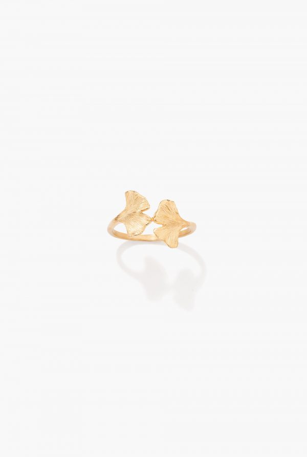 BAGUE GINKGO TOI ET MOI - Aurélie Bidermann