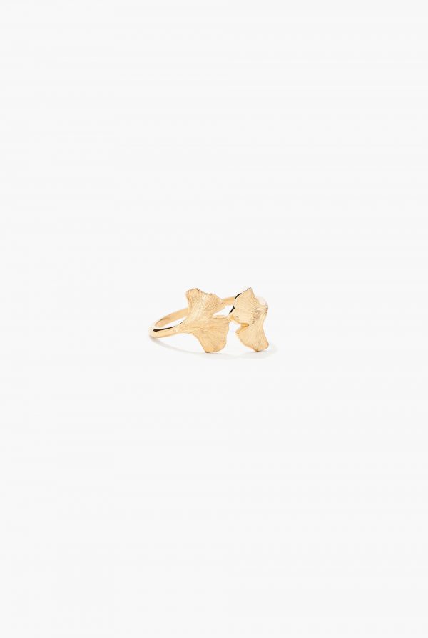 BAGUE GINKGO TOI ET MOI - Aurélie Bidermann