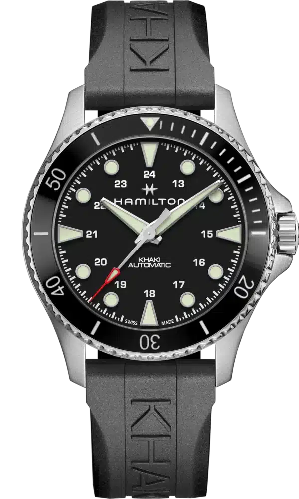 Montre Khaki Navy Scuba Noir Automatique - Hamilton