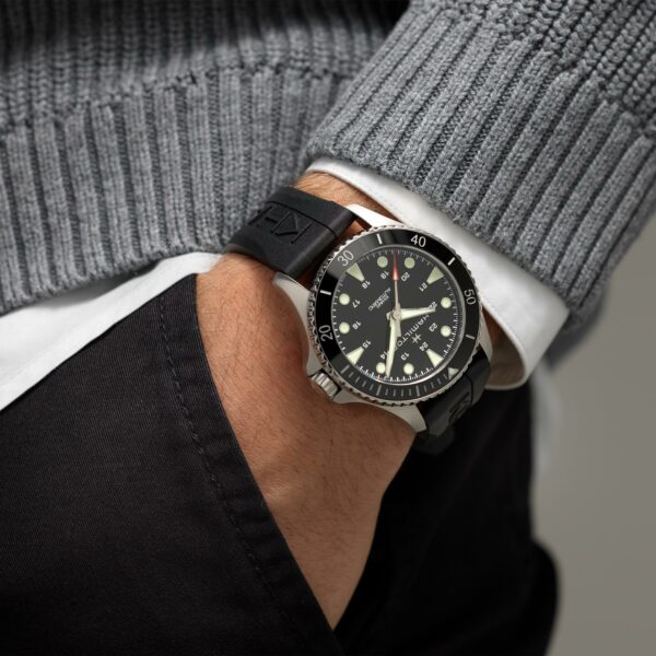 Montre Khaki Navy Scuba Noir Automatique - Hamilton