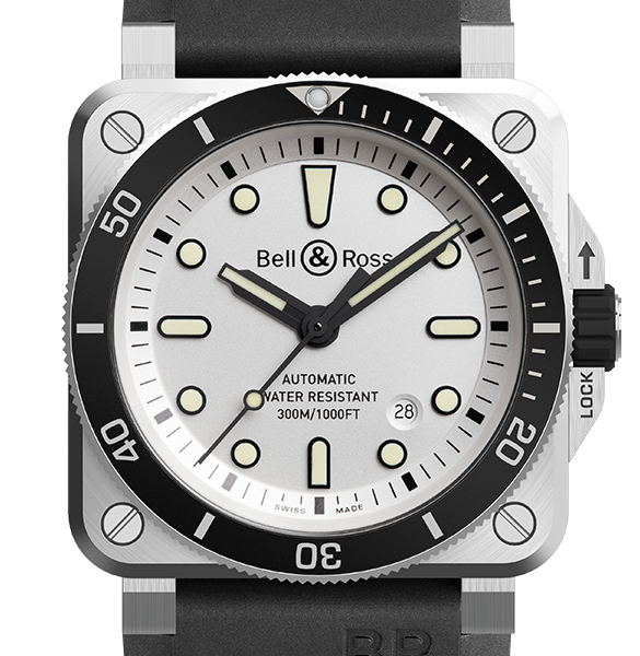 Montre BR 03-92 DIVER WHITE - Bell & Ross
