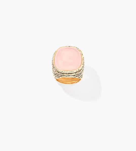 Bague Miki Quartz Rose - Aurélie Bidermann