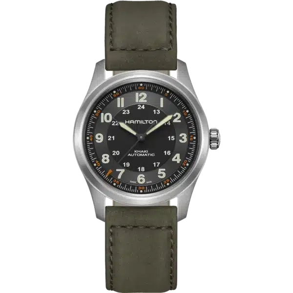 Montre Khaki Field Titanium Cadran Noir - Hamilton