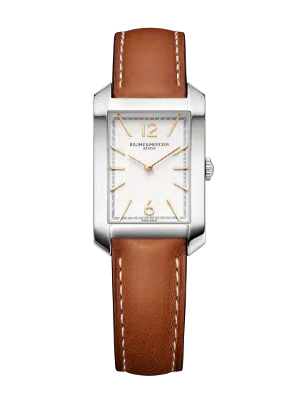 Succombez à la montre Hampton pour femme de chez Baume & Mercier. Une montre de luxe Suisse. Détaillant officiel Paiement 4x sans frais