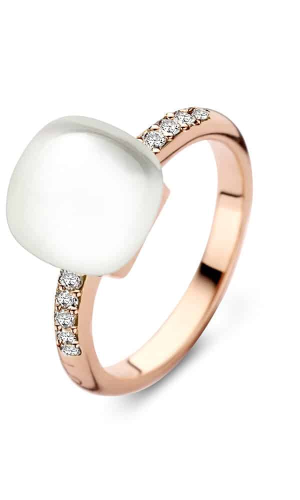 Bague Mini Sweety Capri Cristal De Roche - BIGLI