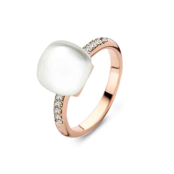 Bague Mini Sweety Capri Cristal De Roche - BIGLI