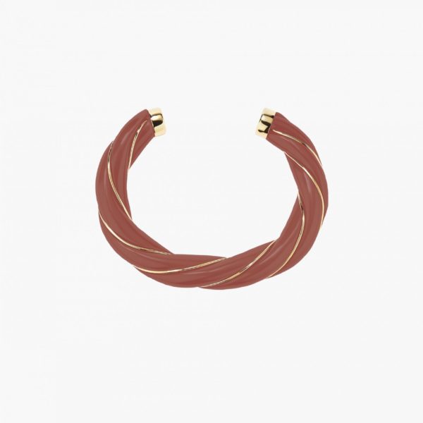 Jonc Diana Marron Chocolat - Aurélie Bidermann