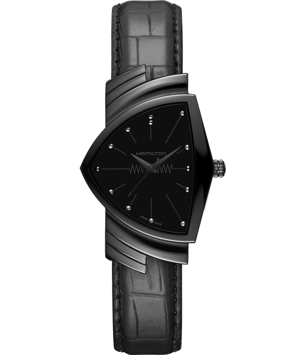 Découvrez la montre pour femme Ventura dans sa version black. Disponible en magasin ou e-shop. Dumas Horloger détaillant officiel à Avignon.