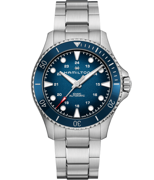 Laissez-vous séduire par la montre pour homme Khaki Navy Scuba Automatique de Hamilton. Détaillant officiel à Avignon. Paiement 4x sans frais.