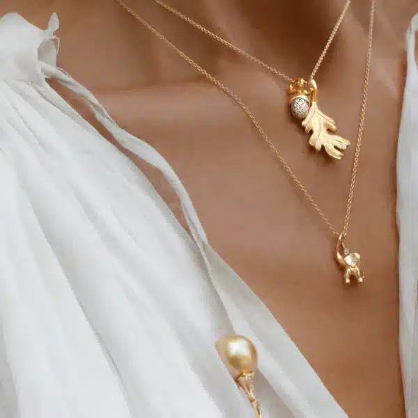 Pendentif Feuille de Chêne MM - Ole Lynggaard