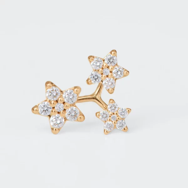 Boucles d'Oreilles 3 Shooting Stars - Ole Lynggaard