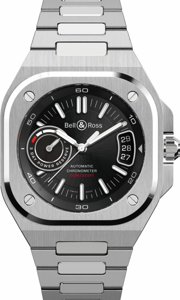 Montre Homme BR-X5 Noir Acier Bracelet Acier - Bell & Ross.