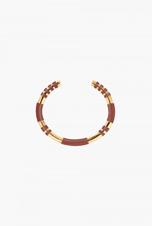 Bracelet Positano Chocolat - Aurélie Bidermann