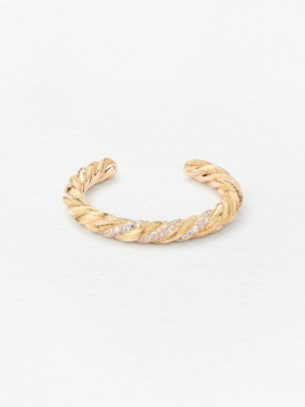 Bracelet Dune Or Jaune & Diamants - Poiray Paris