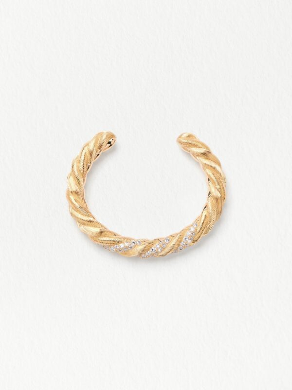 Bracelet Dune Or Jaune & Diamants - Poiray Paris