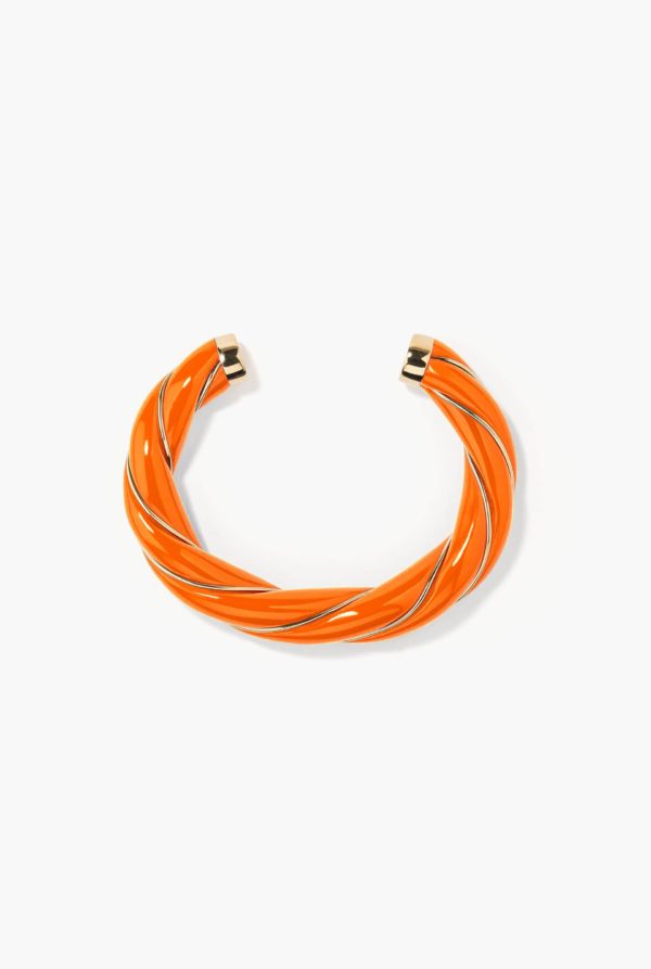 Jonc Femme Diana Orange - Aurélie Bidermann.
