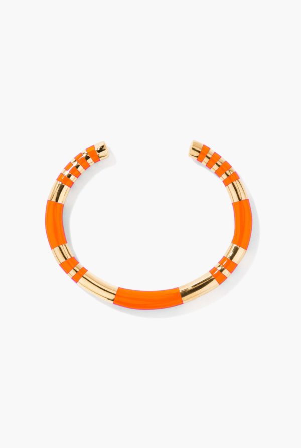 Jonc Femme Positano Orange - Aurélie Bidermann.