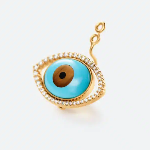 Pendentif d'oreil Evil eye Ole Lynggaard Dumas Joaillier Horloger