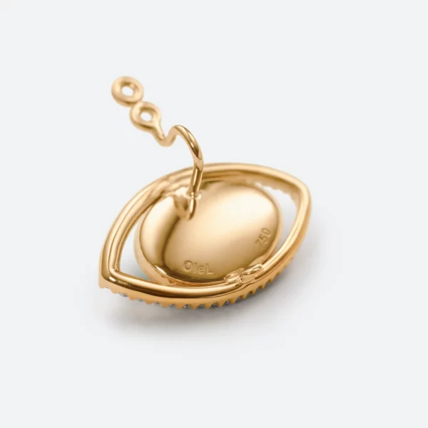 Pendentif d'oreil Evil eye Ole Lynggaard Dumas Joaillier Horloger