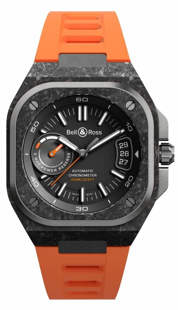 Montre Homme BR-X5 Carbon Orange Série Limitée - Bell & Ross.