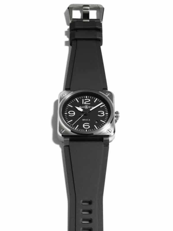 Montre Homme BR 03-A Black Steel - Bell & Ross.