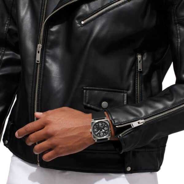 Montre Homme BR 03-A Black Steel - Bell & Ross.