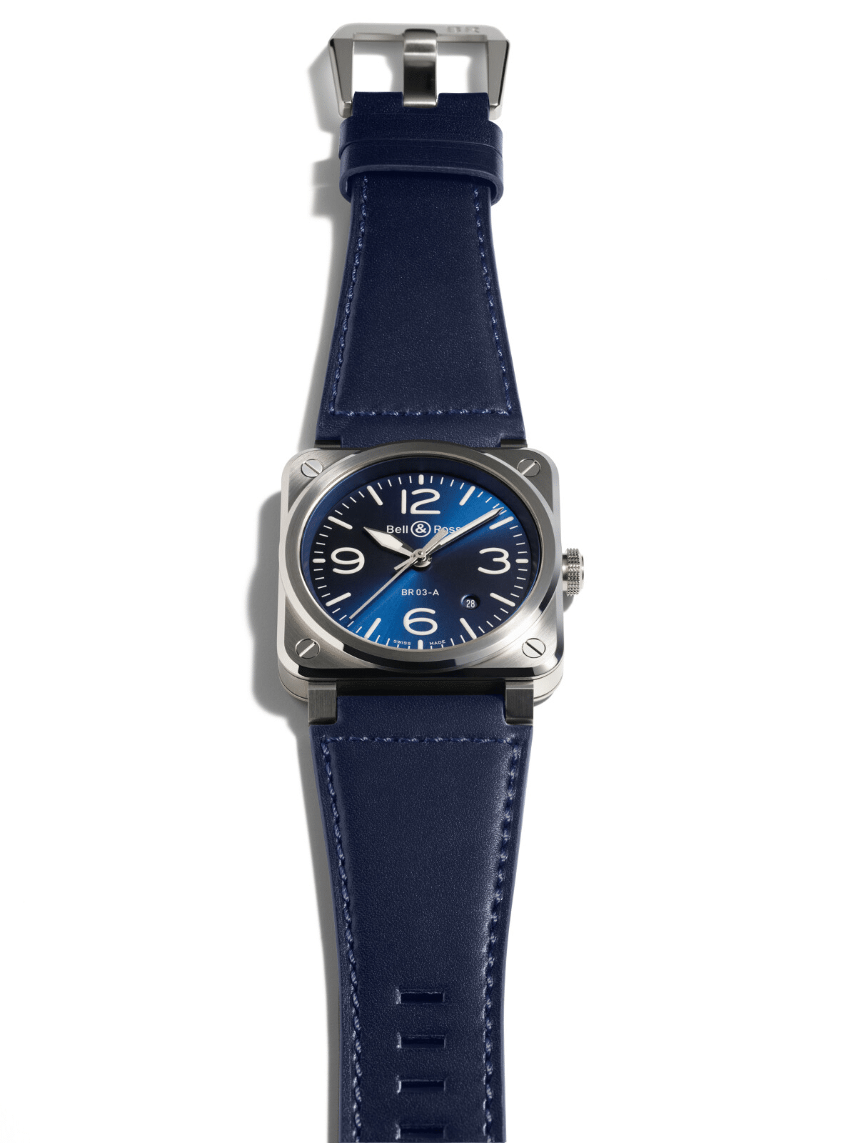 Explorez la montre homme BR 03 A Blue Steel de Bell & Ross chez Dumas Horloger à Avignon. Un choix précis et fonctionnel pour les professionnels de l’extrême.